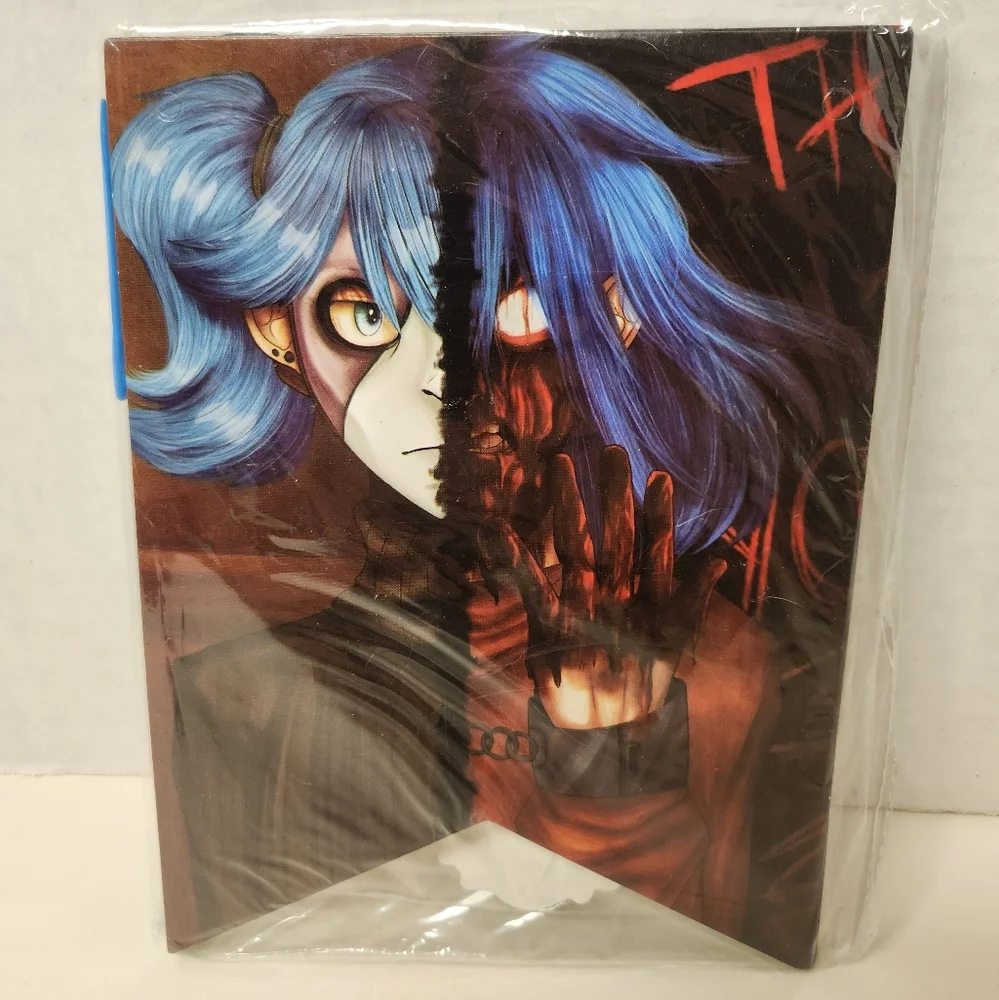 Bundle of 2 Anime Hunter x Hunter & Sally Face Birthday Banner & Cupcake Toppers
